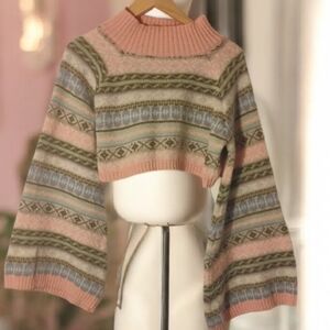 Women's Multicolor Striped Sweater